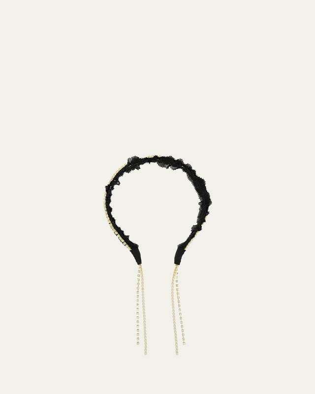 Anthea Embellished Tulle Headband